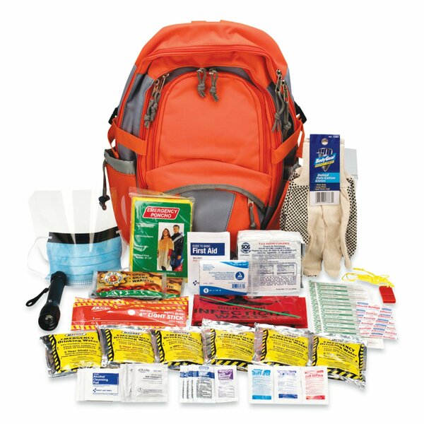 Physicianscare Emergency Preparedness First Aid Backpack, 63 Pieces/Kit 90001-001